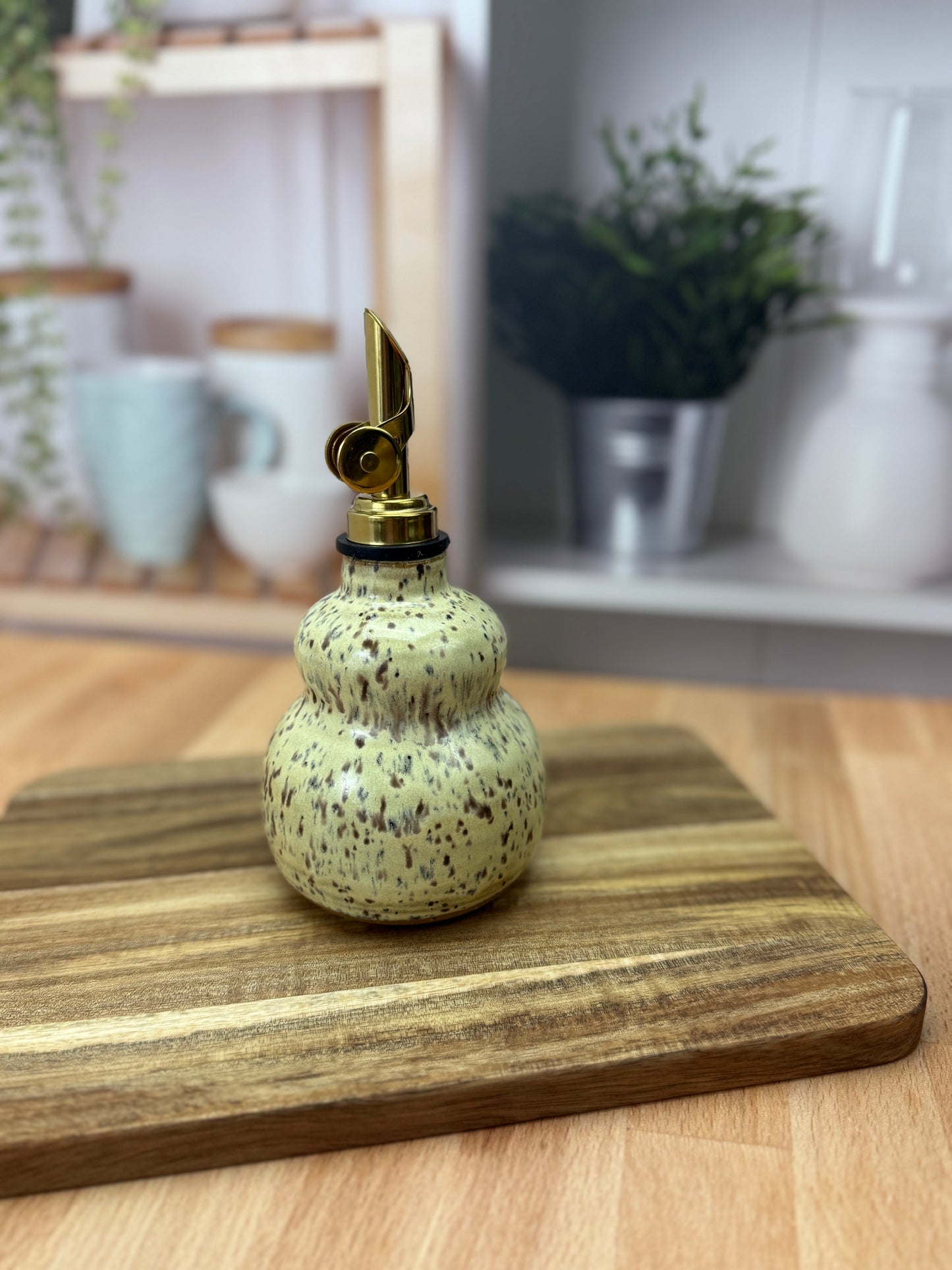 House of Pour Vinegar Cruet in Sol