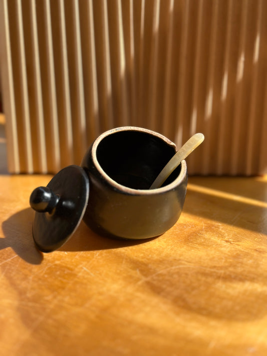 Just a Dash Salt Cellar in Midnight