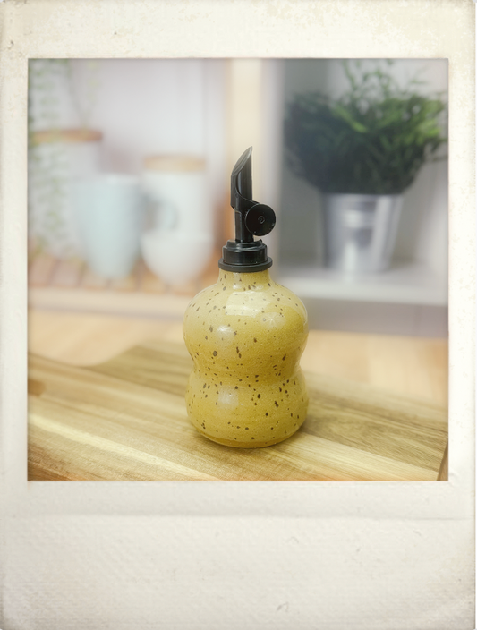 House of Pour Vinegar Cruet in Pyrite