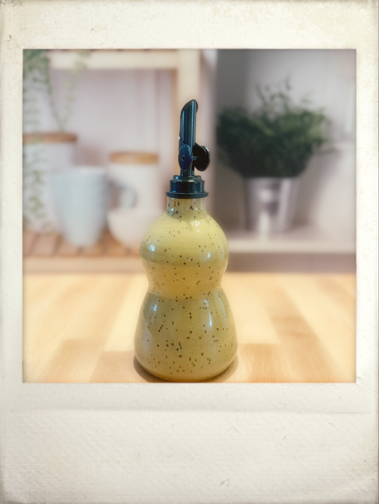House of Pour Oil Cruet in Pyrite
